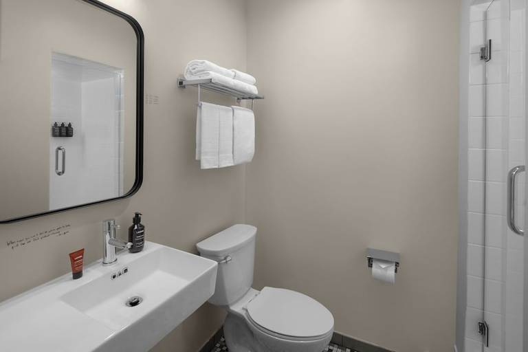 Bathroom 3, evo Hotel Tahoe City, Placer