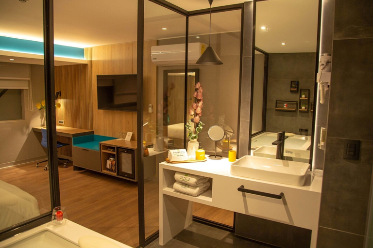 Bathroom 4, Palmetto Hotel Business San Borja, Lima