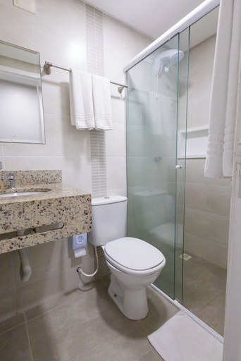 Bathroom 4, Hotel Flat Concept, Balneário Arroio do Silva