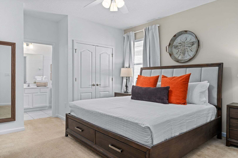 Bedroom 2, Unique Masterpiece 15 En-suites!, Osceola