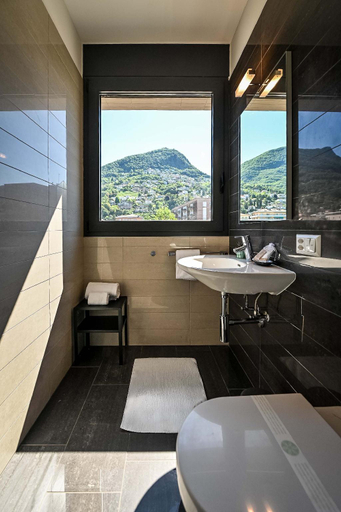 Bathroom 3, New Central Plaza Apartment3, Lugano