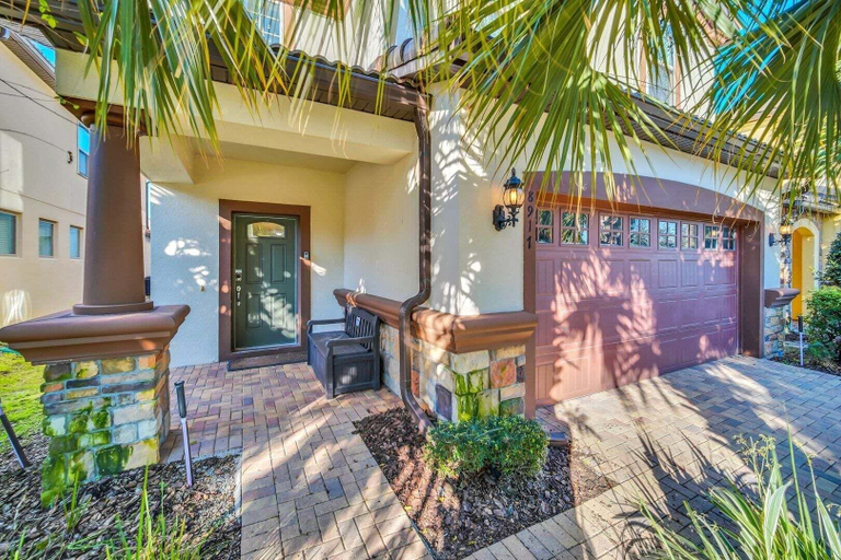 Terrace/patio, Glamorous Home, Private Pool Sleeps 14 Ww103, Osceola