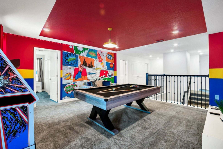 Game room 2, Magical Mickey Home 8min->disney!, Osceola