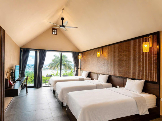 Bedroom 3, Chuồn Chuồn Resort Nghia Lo - Free Sauna & Onsen, Nghĩa Lộ