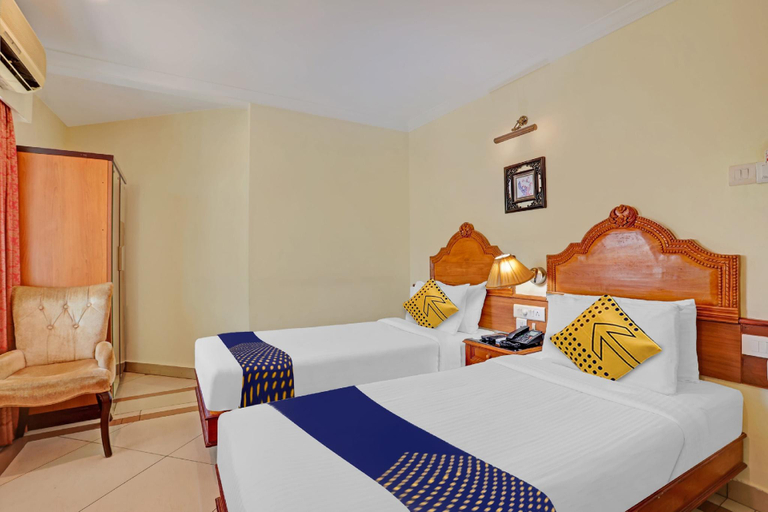 Bedroom 3, Capital O Indrapuri Rajadhani, Thiruvananthapuram