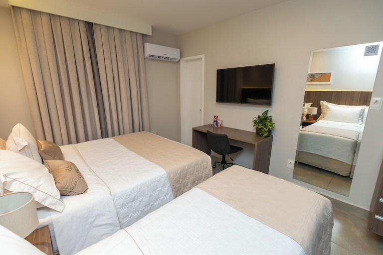 Bedroom 3, Hotel Flat Concept, Balneário Arroio do Silva