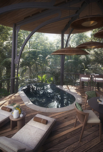 Pool 4, Twinpalms Treehouses Phuket, Phuket Island