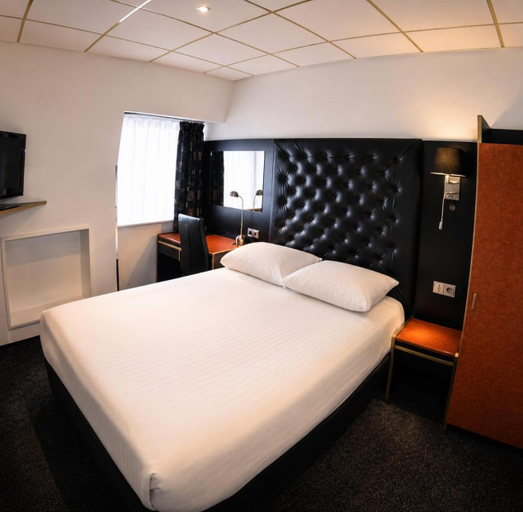 Bedroom 3, Budget Hotel Le Beau Rivage Middelburg, Middelburg