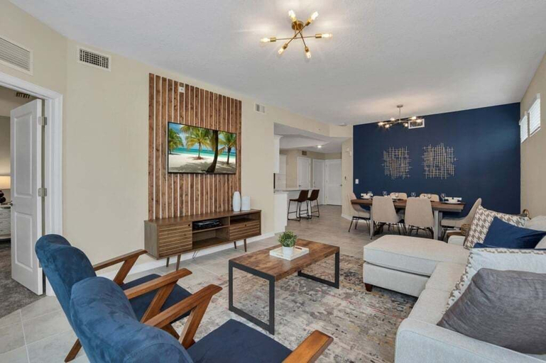 Living area 5, Precious Condo 8min to Disneyworld Resort Access St105, Osceola
