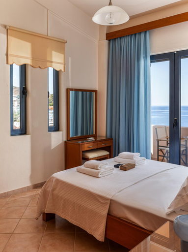Bedroom 3, Bali House, Crete