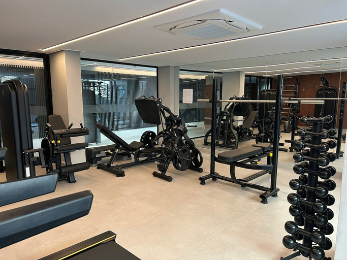 Fitness facility 2, Bela Hospedagem - Acqua Tambaú Flat, João Pessoa