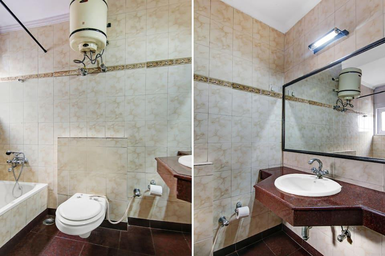Bathroom 4, Itsy Hotels Arien International, Delhi