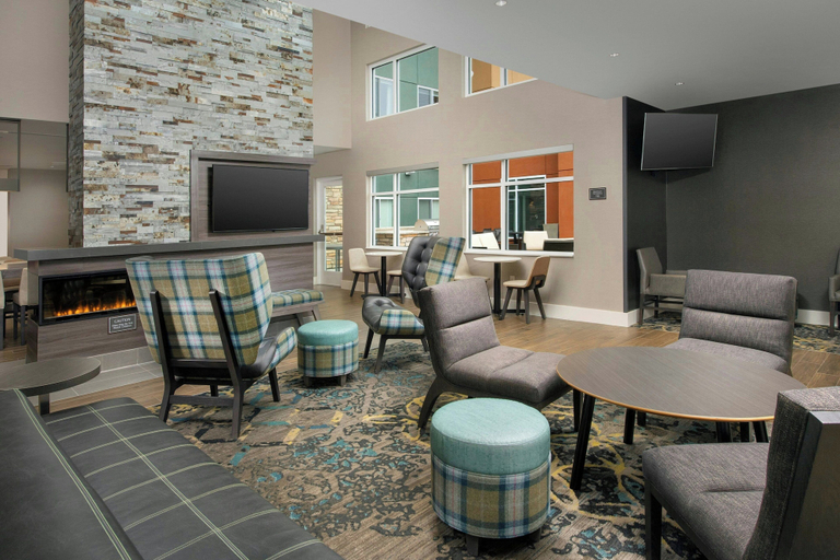 Lobby lounge 2, Residence Inn By Marriott Ann Arbor South, Washtenaw