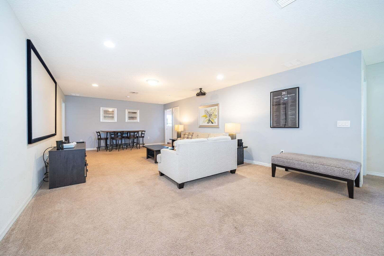 Living area 3, Bright Big Home w/ Pool, Game Room & Resort Access, Osceola