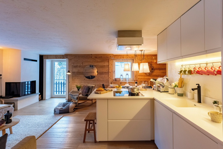 Private kitchenette 4, Casa Giardini in Dolonne, Aosta