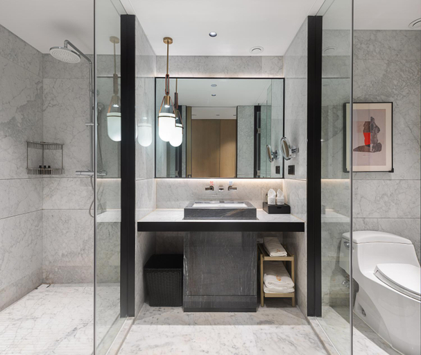 Bathroom 2, Sanya Golden Phoenix Seaview Hotel, Sanya