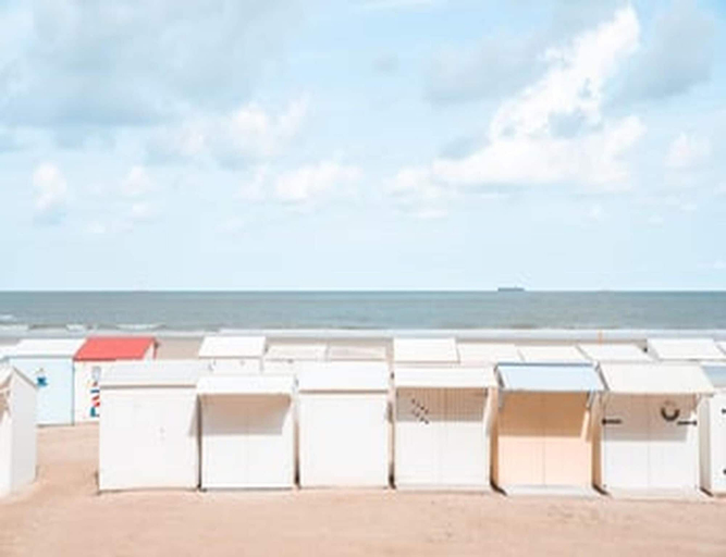 View from property 3, Blankenberge Coastal Escape for 5, West-Vlaanderen