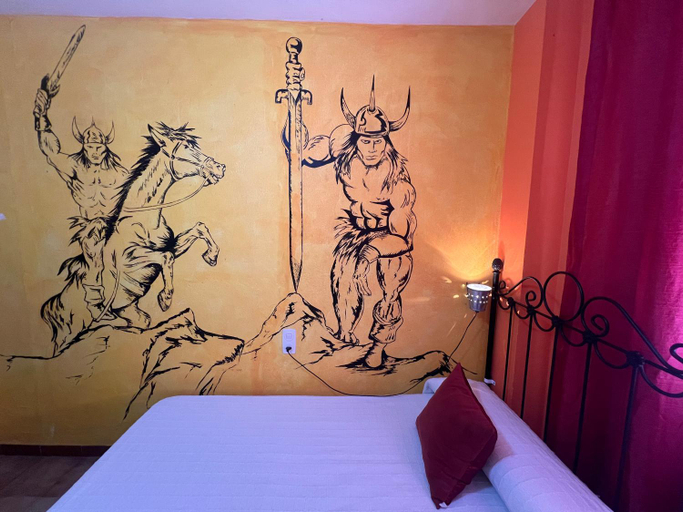 Bedroom 2, Pension El Alamo, Huelva