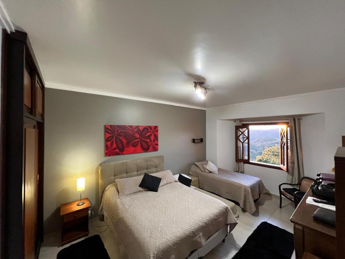 Bedroom, Suite no castelo flat no Home Green Home, Campo Limpo Paulista