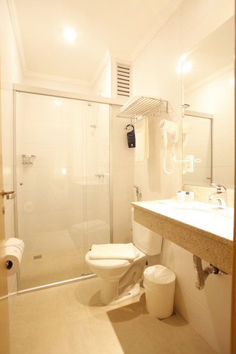 Bathroom, São Carlos Marklin Suítes, São Carlos