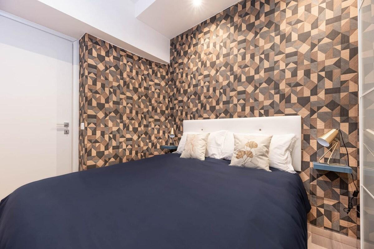 Bedroom 2, Vatican Museums Apartment with Romantic Terrace, Roma