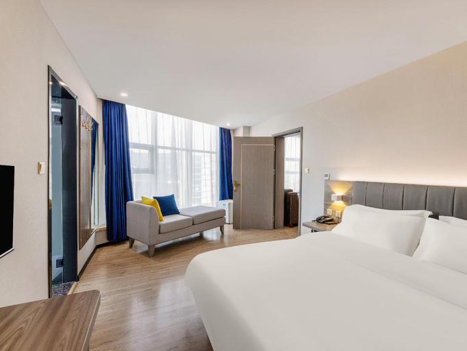 Bedroom 2, 7 Days Inn Tangshan Haigang District Haicheng Road, Tangshan