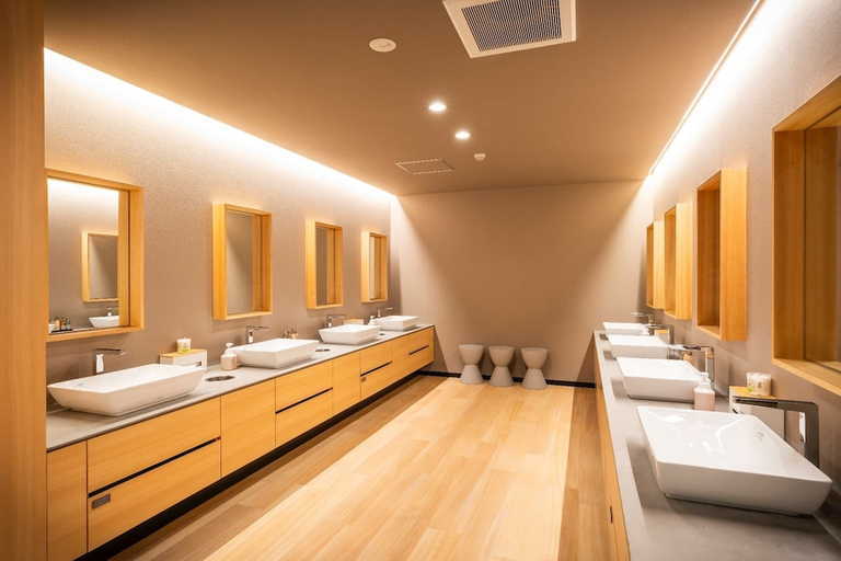 Bathroom, JOSHINNOSATO HIBIKINO, Shibukawa
