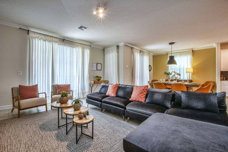 Living area 5, Fancy Family Home 10min-disney Private Pool 108, Osceola