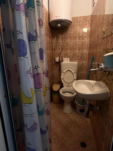 Bathroom 5, Just a Hostel, Sozopol