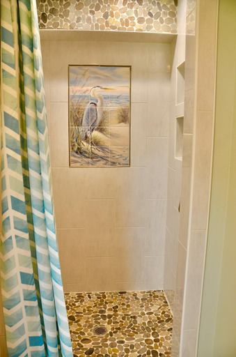 Bathroom 3, Waterfront Key Allegro Guesthouse w/dock, Aransas