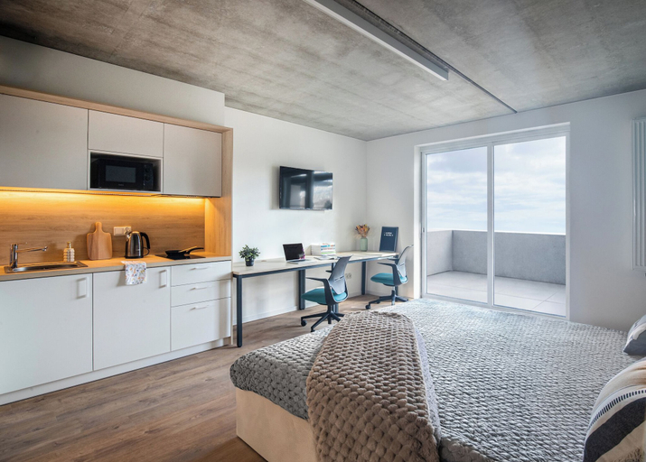 Room 2, Apartamenty Collegia Grunwaldzka, Gdańsk City