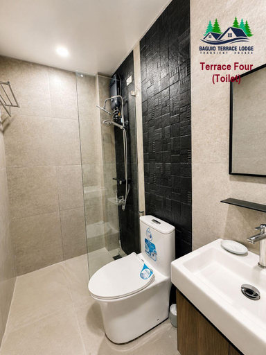 Bathroom 3, Baguio Terrace Lodge, Baguio City