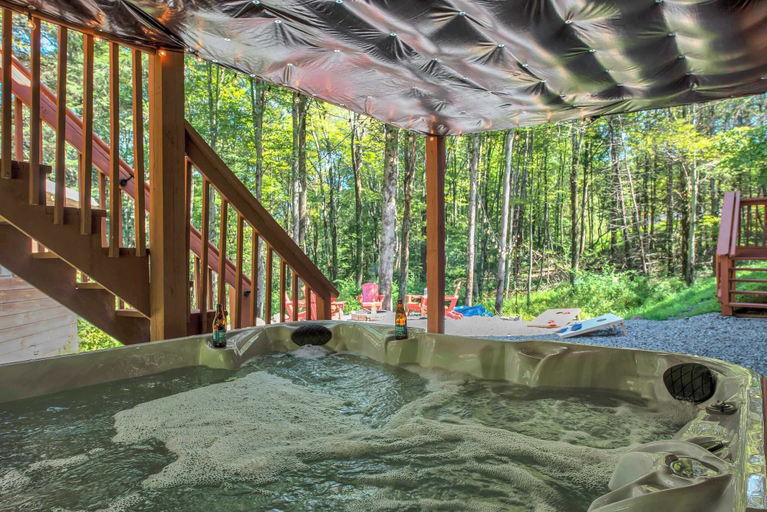 Interior 3, Secluded Log Cabin With Hot Tub, Fire Pit, Game Room, Pike