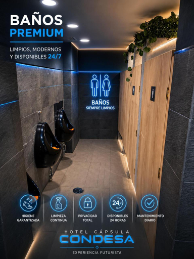 3, Hotel Capsula Condesa, Mexico City