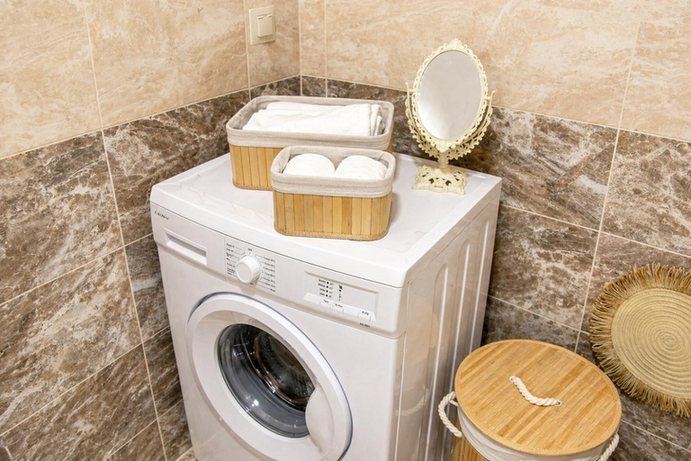 Bathroom, One-Bedroom Premium Apartment, Varna