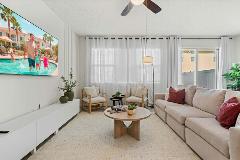 Living area 4, Newly Renovated! Charming Challet at Compass Bay, Osceola