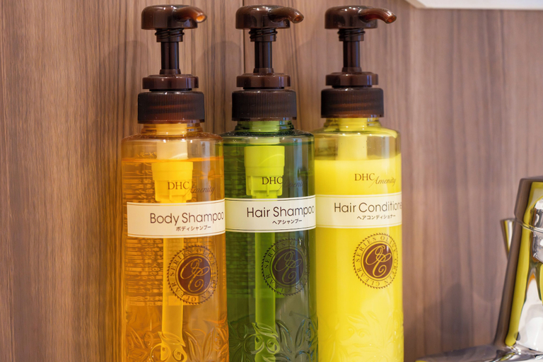 Bathroom amenities, Tabino Hotel Utsunomiya Yuimomori, Utsunomiya