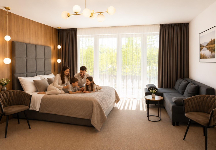Bedroom 1, Resort Eden Premium Sauna, jacuzzi, Puck
