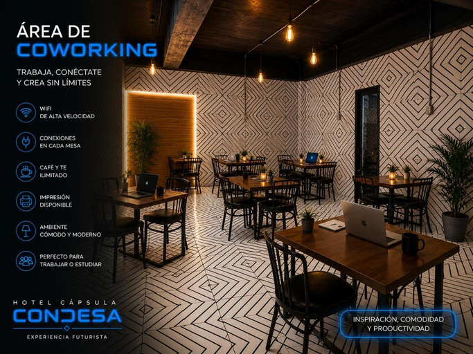 5, Hotel Capsula Condesa, Mexico City