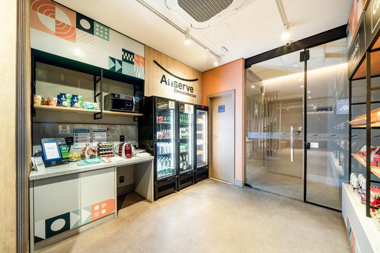 Food & Drinks 5, Fast Sleep Suites by Slaviero Hoteis - Aeroporto, Guarulhos