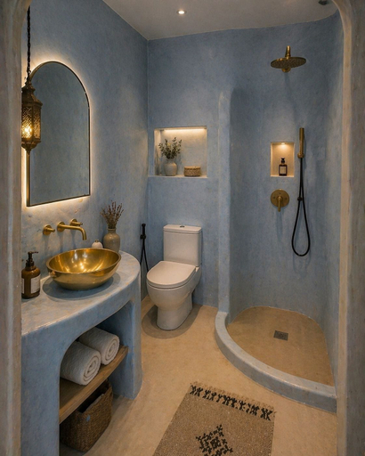 Bathroom, Riad Casa Saba, Marrakech