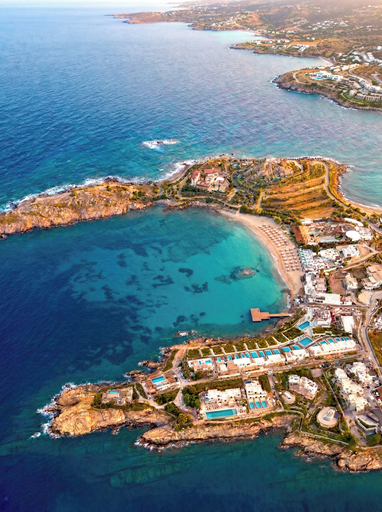 Aerial view, Fouquet's Mykonos, South Aegean