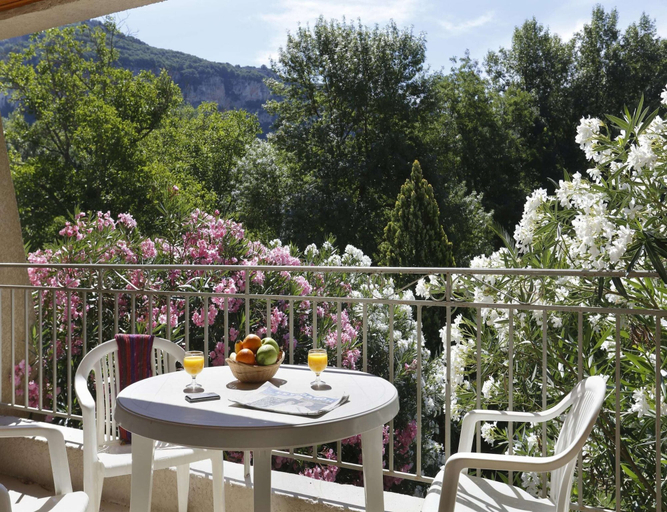 Balcony, Studio in the Heart of Nature, Ardèche