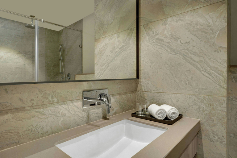 Bathroom 5, The Fern Residency Vadodara, Series by Marriott, Vadodara