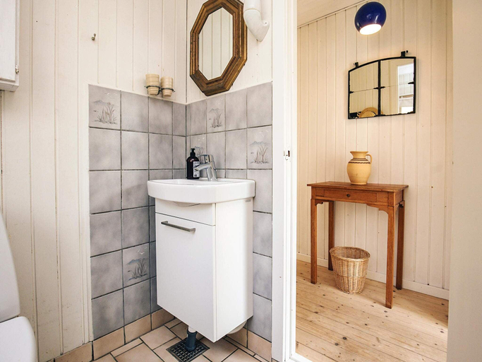 Bathroom, 6 person holiday home in Bindslev, Hjørring