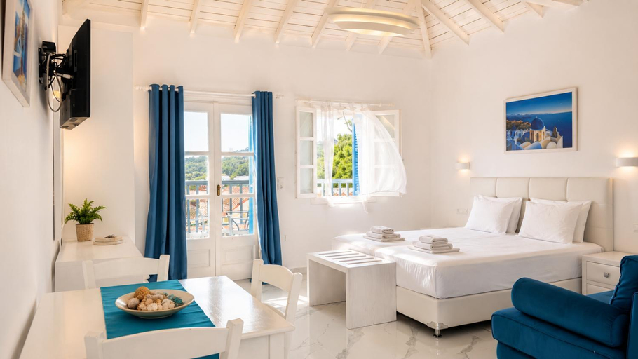 Bedroom 2, Limnionas Bay Village, North Aegean