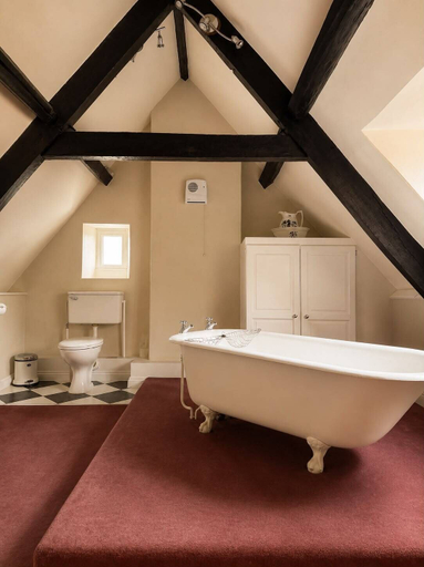Bathroom 3, The Old Manor House Hotel, Bath and North East Somerset
