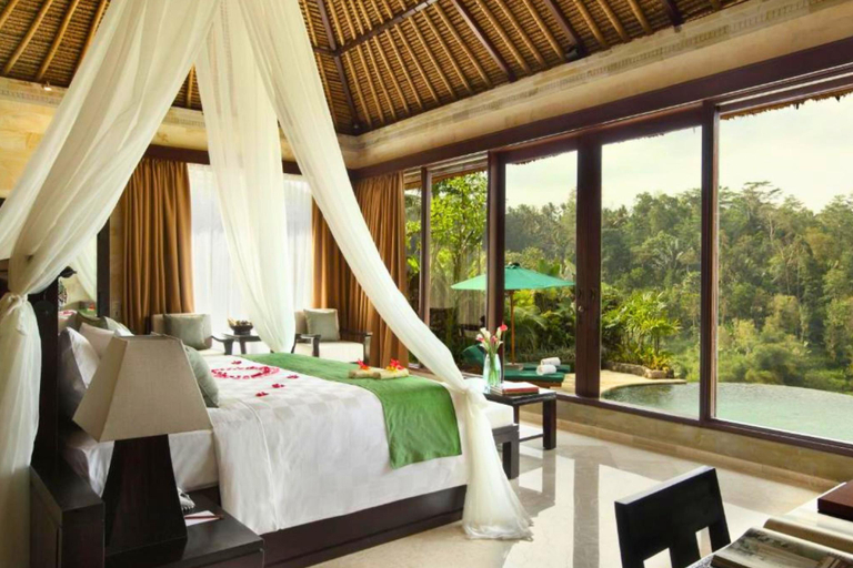 Bedroom 1, Stunning 1 BR Royal Private Pool Villa, Gianyar