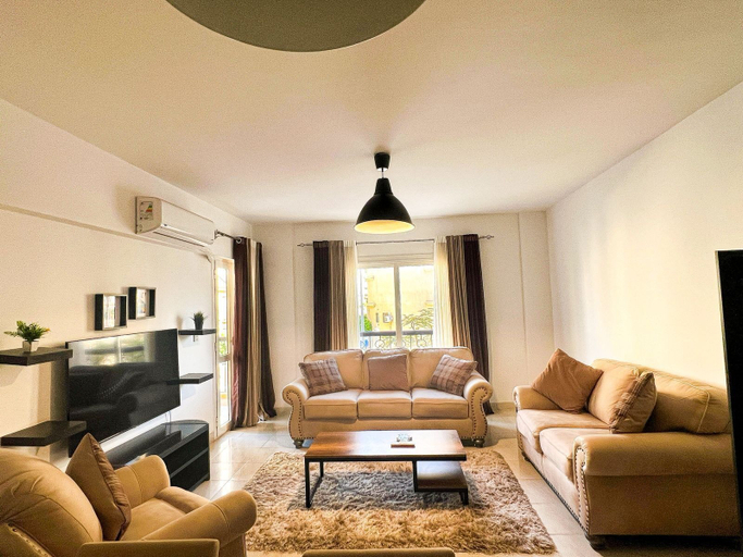 Living area 5, 2 bedrooms apartment in rehab city, New Cairo City