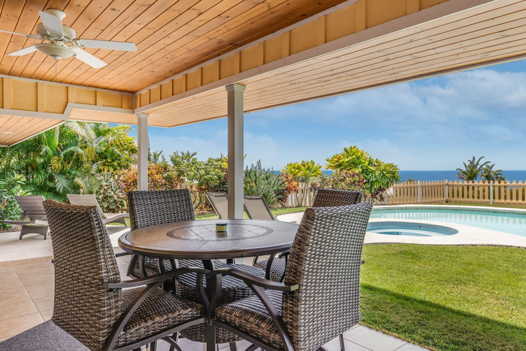 Outdoor dining 5, Hale Mahi'ai 4 Bedroom Home, Hawaii